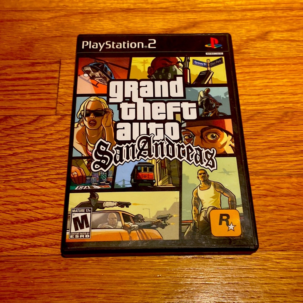 PlayStation 2- Grand Theft Auto San Andreas
